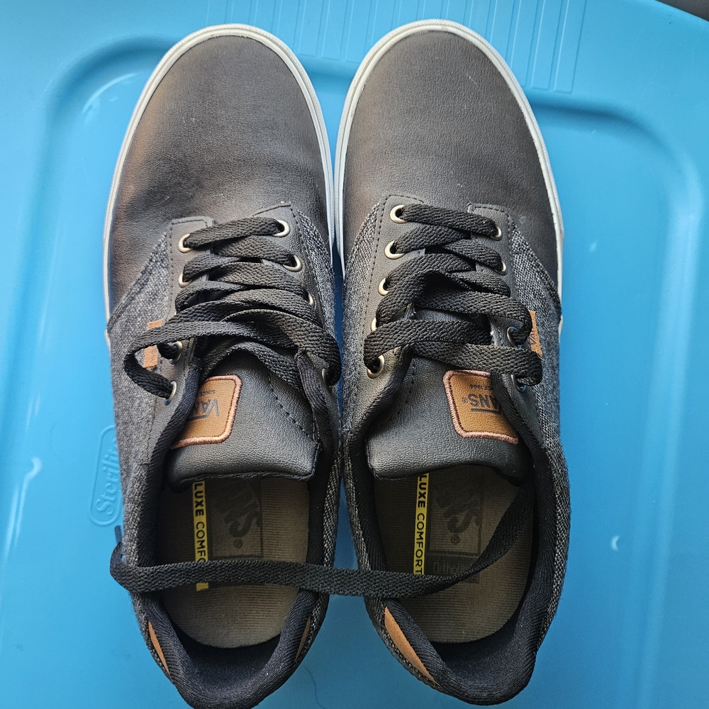 Vans Black and Brown Men's Sneakers - Picture 12 of 13